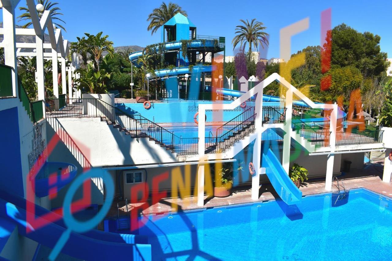 Vive Benal Beach 423, Primera Linea De Playa, Parque Acuatico ベナルマデナ エクステリア 写真